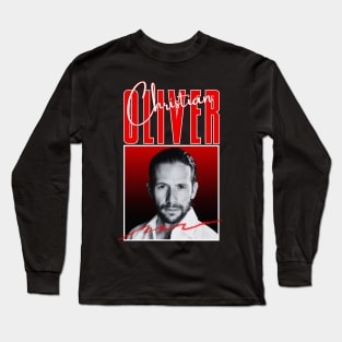 Christian oliver///original retro Long Sleeve T-Shirt